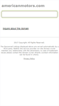 Mobile Screenshot of americanmotors.com