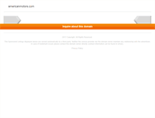 Tablet Screenshot of americanmotors.com